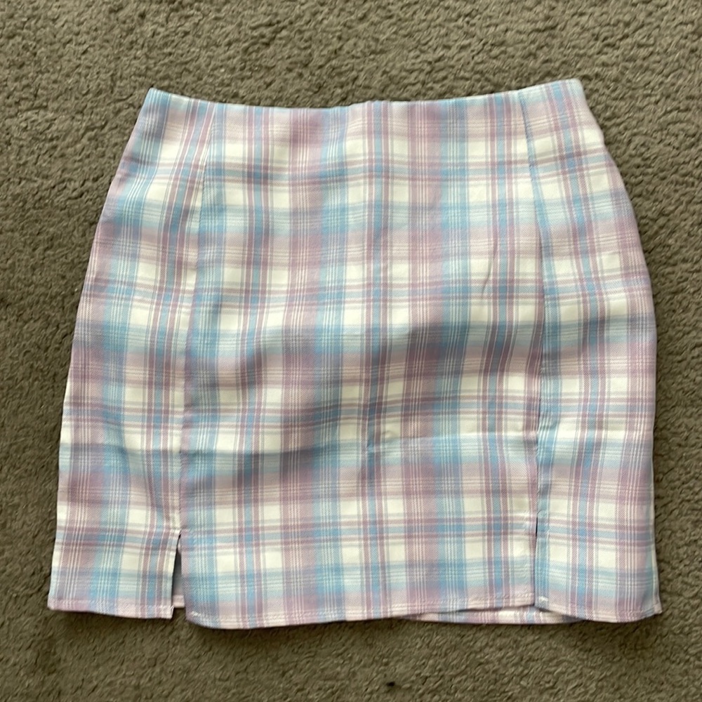 Plaid Skirt